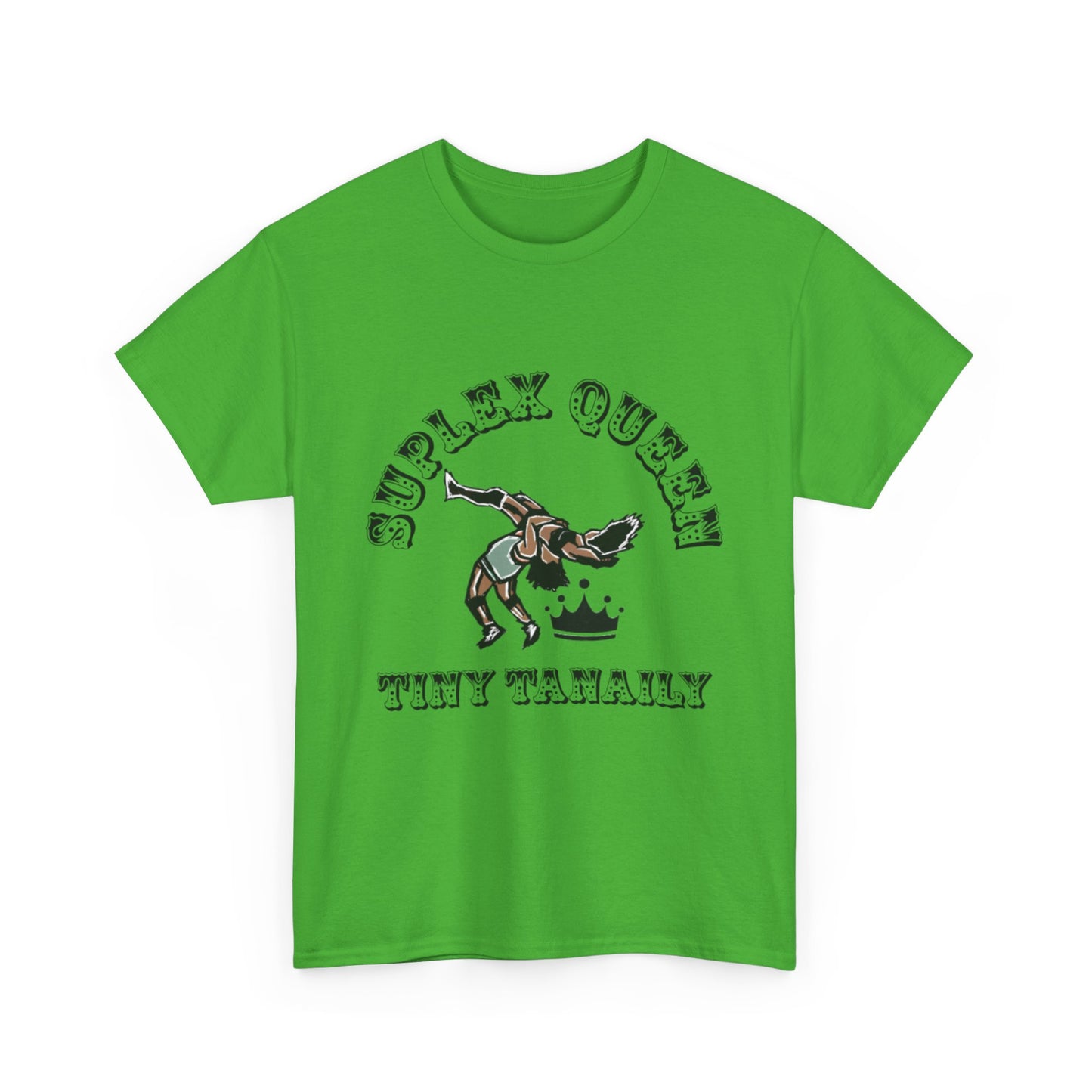 “Suplex Queen” Green or Purple Unisex Cotton Tee