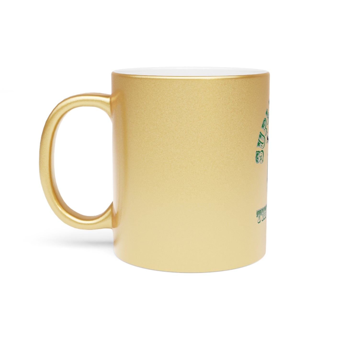 “Suplex Queen” Metallic Mug (Silver\Gold)