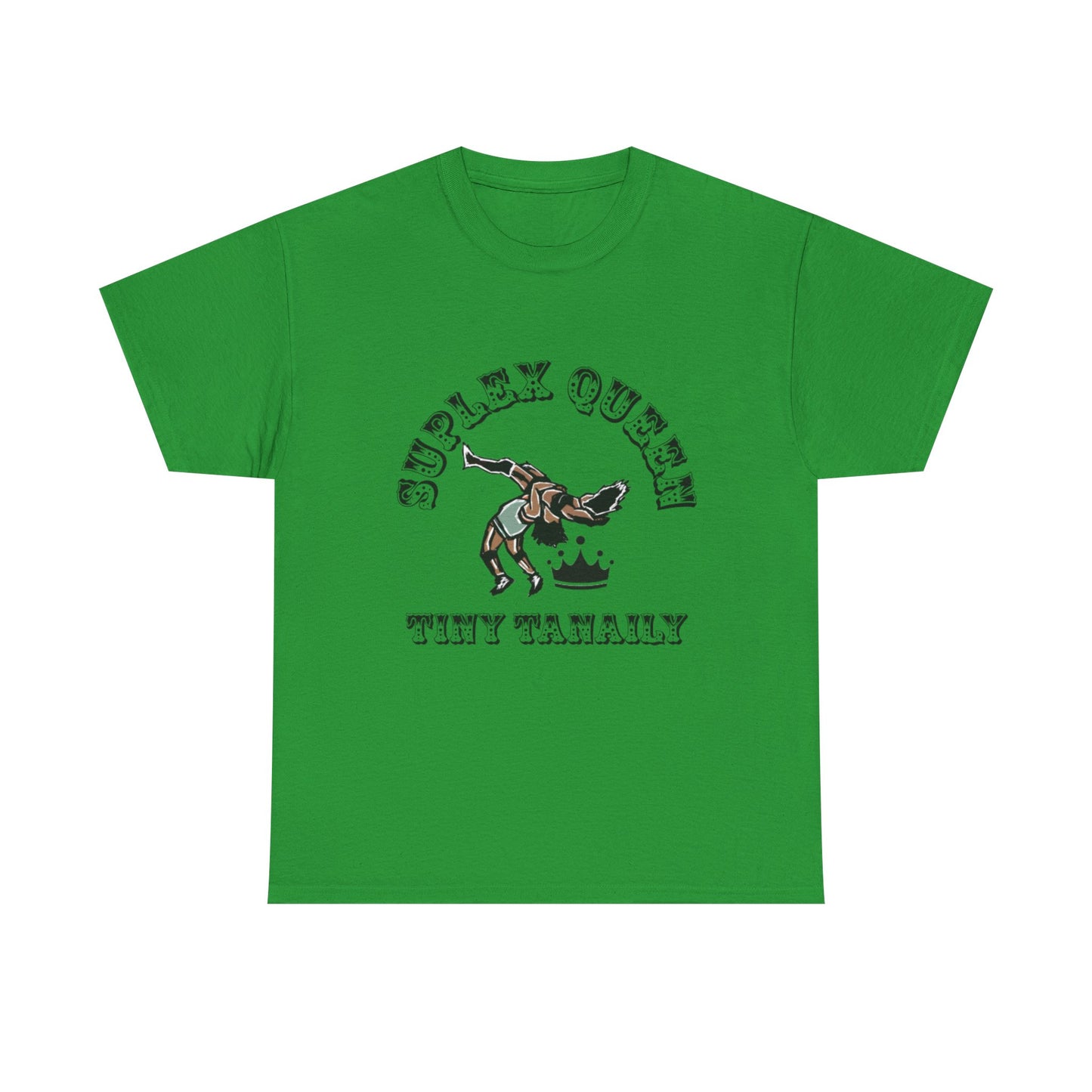 “Suplex Queen” Green or Purple Unisex Cotton Tee