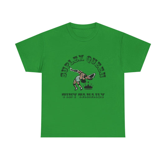 “Suplex Queen” Green or Purple Unisex Cotton Tee