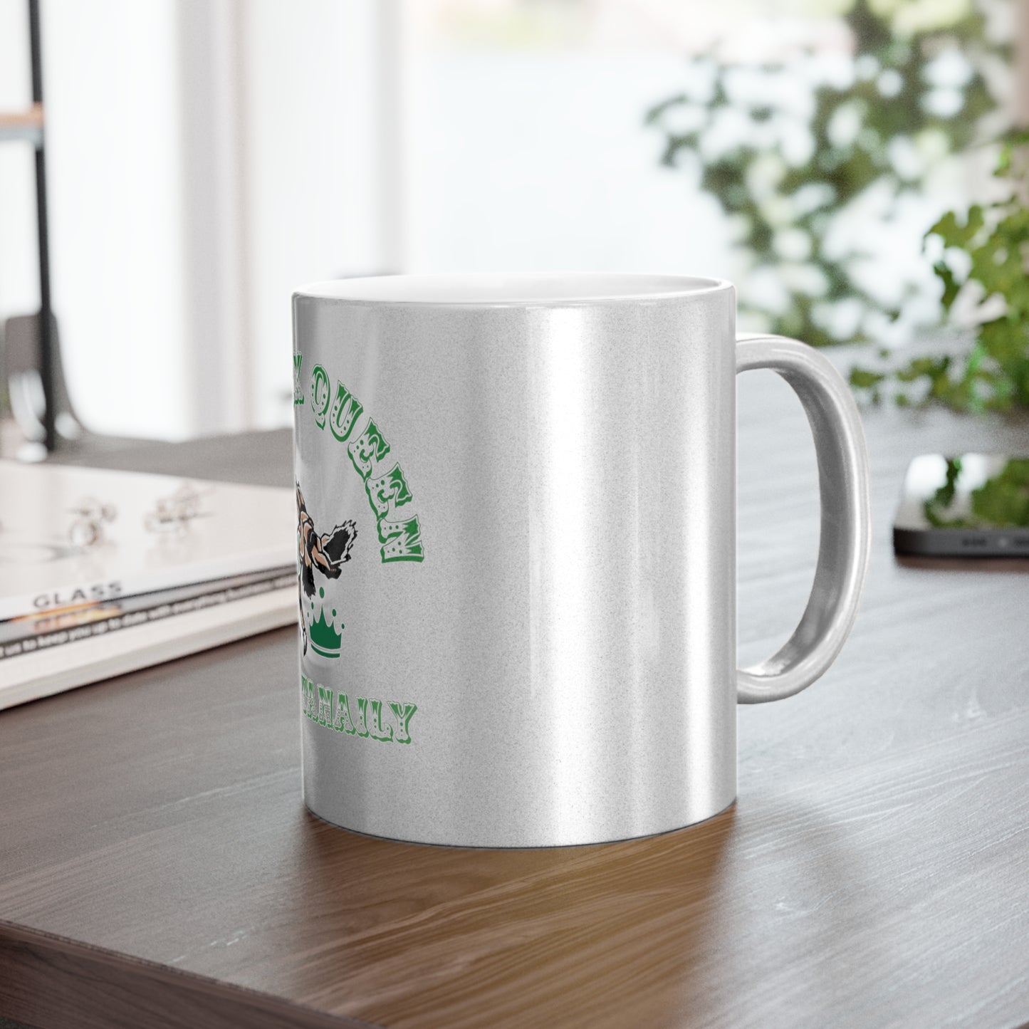 “Suplex Queen” Metallic Mug (Silver\Gold)